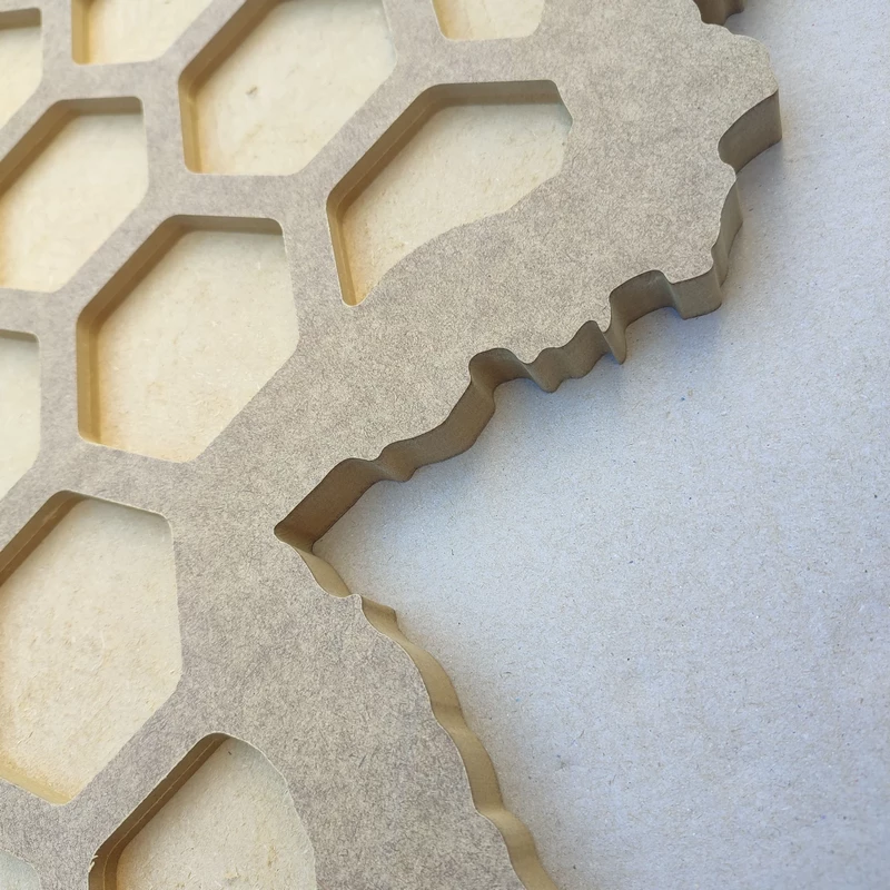 Holz Deutschlandkarte Artboard MDF 19 mm