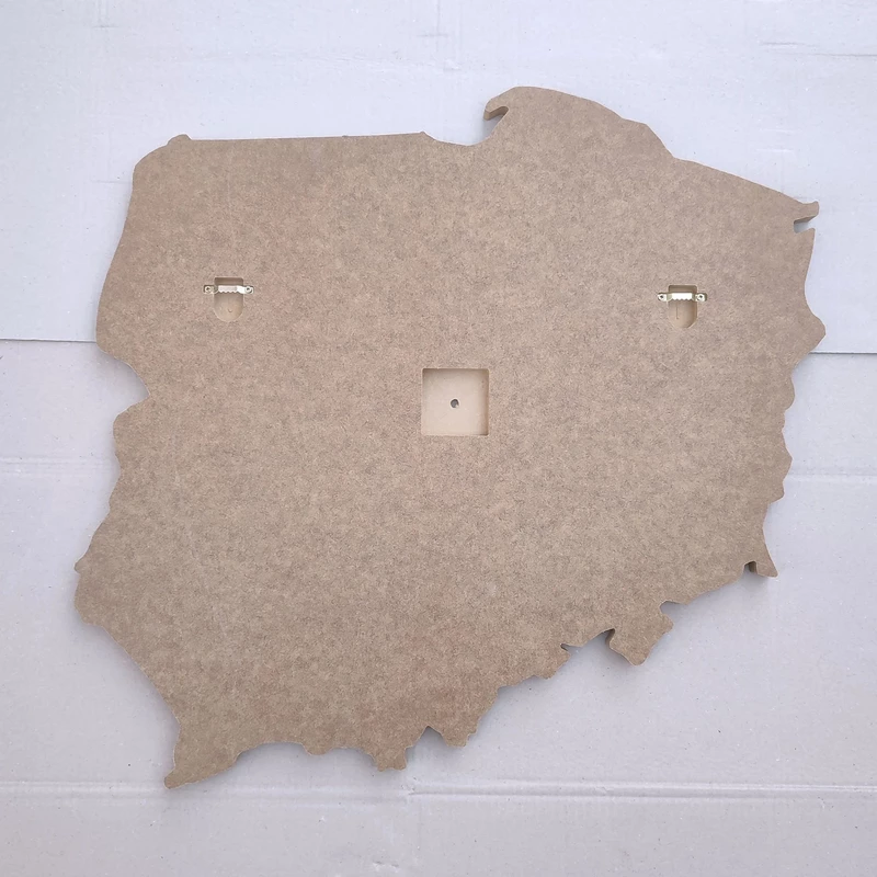 Polenkarte MDF Rohling