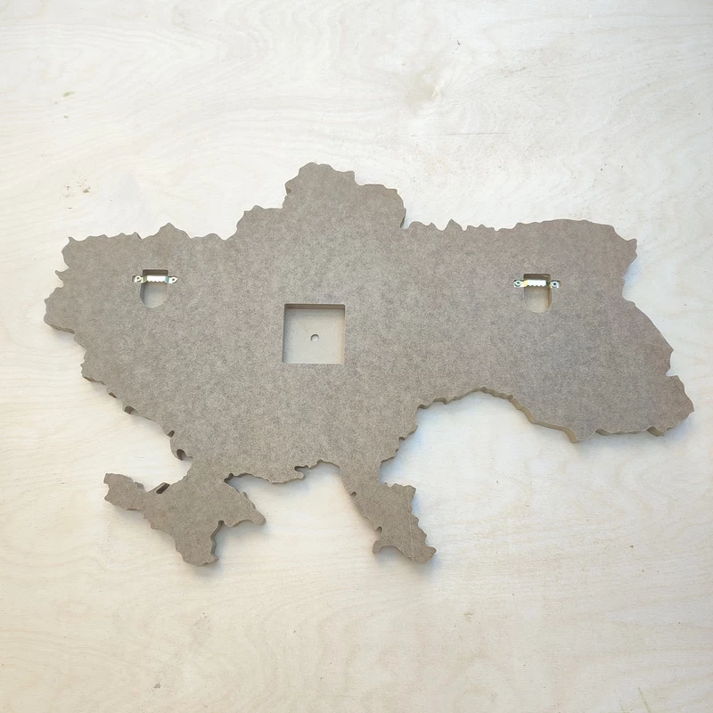 Artboard Ukraine für Epoxidharz und Dekoration