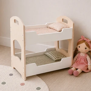 Baby Born Puppenbett aus Holz Etagenbett
