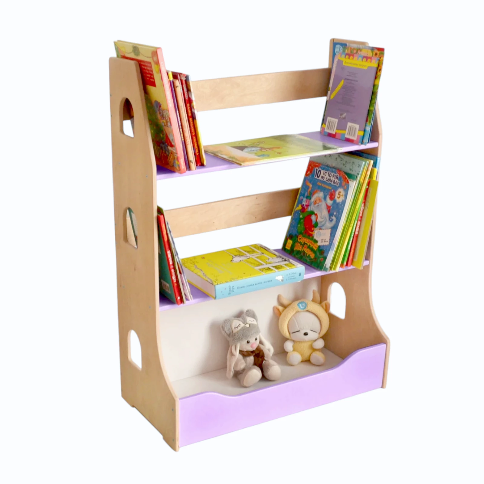 Kinderregal mit Schublade für Bücher und Spielzeug