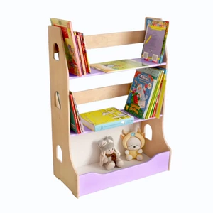 Kinderregal aus Holz für Bücher und Spielzeug mit Schublade – Kinderzimmer Regal Kinderregal mit Schublade für Bücher und Spielzeug