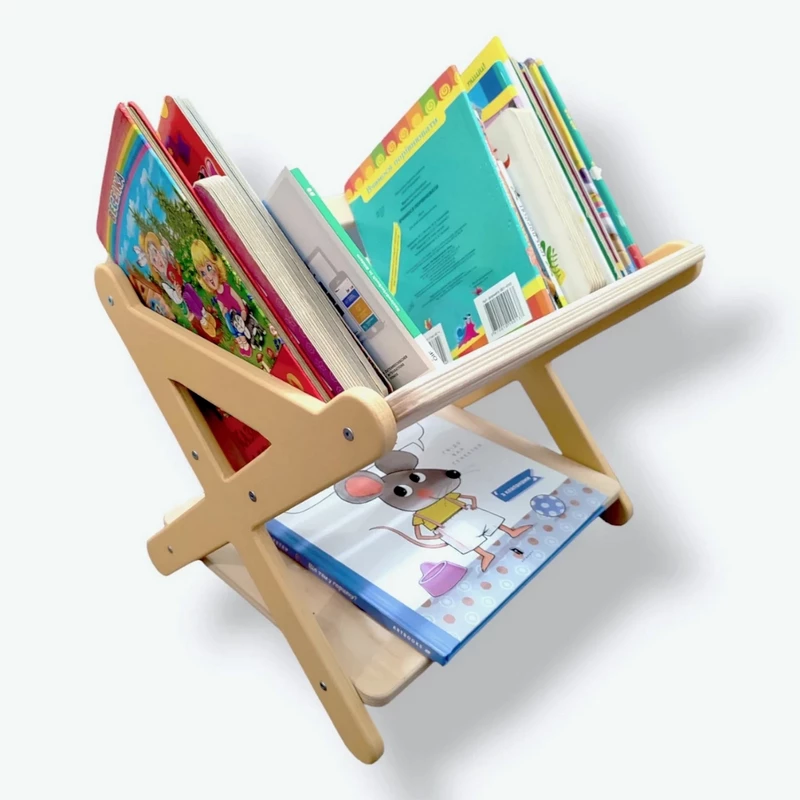 Kinderbücherregal, Bücherregal für Kinder Kinderregal, Bücher- und Spielzeugregal, Kinderzimmerregal, Bücherregal, Spielzeugregal, Kindermöbel, Kinderzimmermöbel